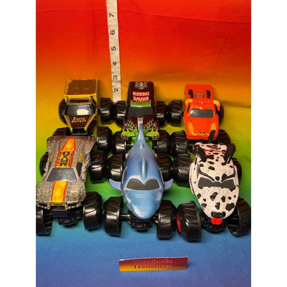 Monster Jam Spin Rippers Trucks 
No Ripcord
